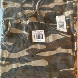 Torrid Size 4 - Camouflage Lace-up Foxy Cami